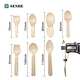 disposable wooden spoon